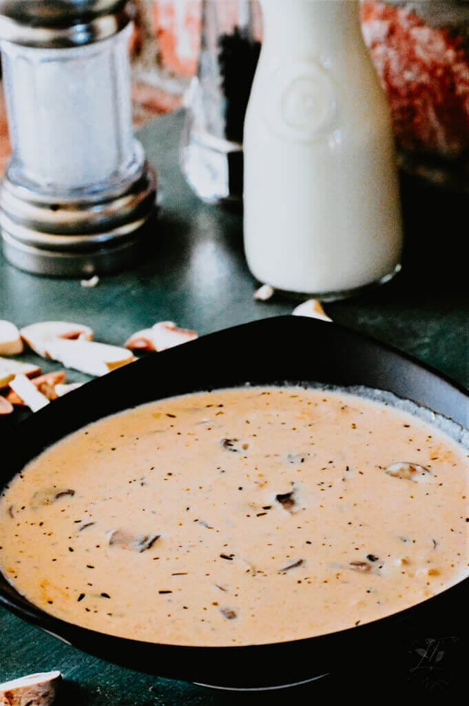 Homemade Cream of Mushroom Soup