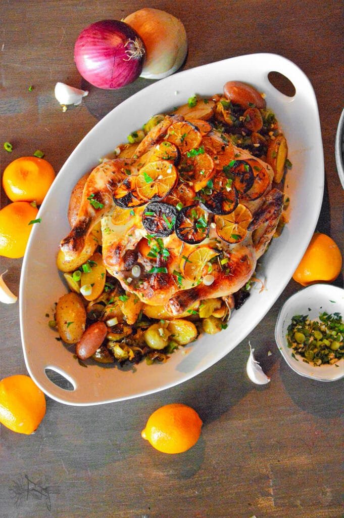 California Citrus Roasted Chicken